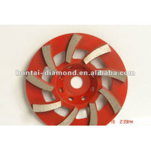 diamond grinding and cutting wheel for concrete floor